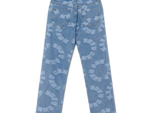 High street retro hole jeans beggar pants