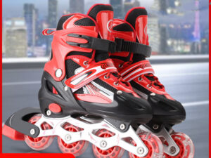 Adult Roller Speed Skating Roller Skates OSK Sliding Heelys