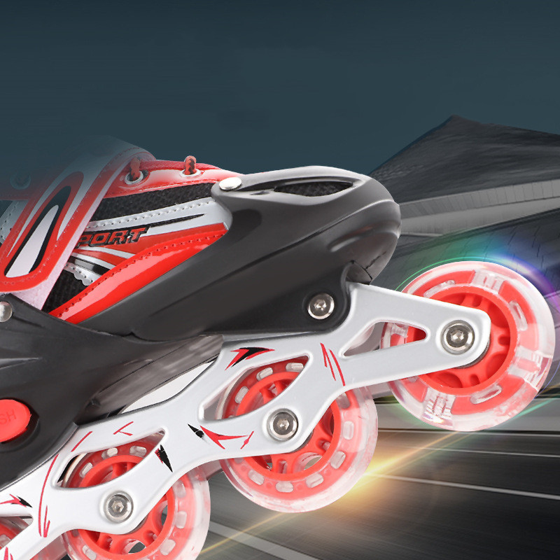Adult Roller Speed Skating Roller Skates OSK Sliding Heelys - Image 3