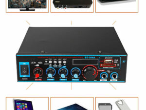 Recording Bluetooth Function Home Car Dual-purpose Power Amplifier