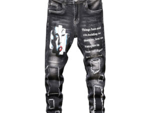 Ripped Slim Jeans for him