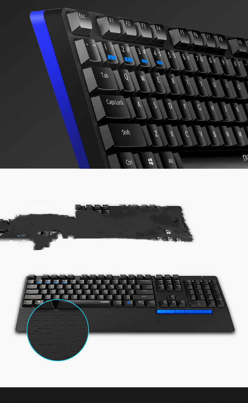Pennefather 8300T Multi-mode Wireless Keyboard And Mouse - Image 5