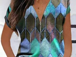 Fashion Girl Casual Short-sleeved top