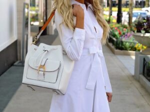 Explosive belt dress