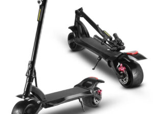 Double Drive Folding Scooter With Wide Tires