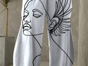 Women's Trousers Printed Fashion Graffiti