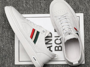 Summer Breathable  Student Trend Small White Lazy Inner Increase Casual Shoes