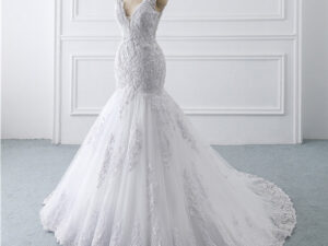 Cypriot Mermaid Light and Sexy Luxury Wedding Dress