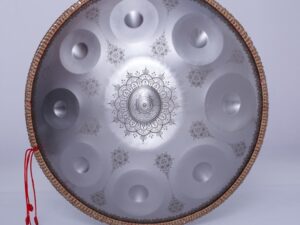 Mandala Engraved Version Hand Disc Drum Music Instrument